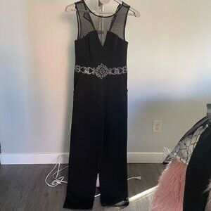 JS Boutique Black Jumpsuit Size 6